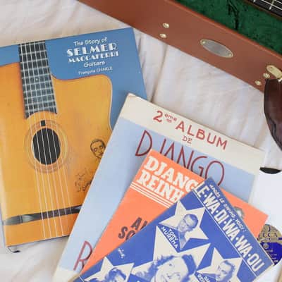 Original 1942 Selmer Maccaferri Django petit bouch Gypsy Jazz Guitar 1942 natural image 4