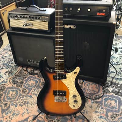 Aria Diamond - Mosrite Clone - Sunburst image 1