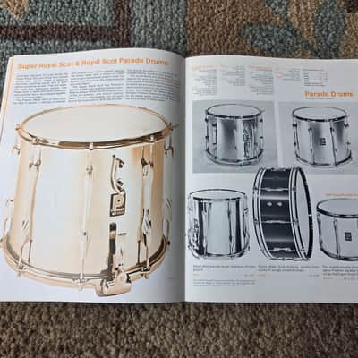 Vintage 1973 Premier Full-Line Drum Catalog! Rare, Original Case Candy, Paperwork! image 8