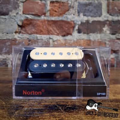 DiMarzio Norton - Bridge - 12.62K - Black/Cream w/ Nickel Poles *NEW*