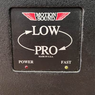 Motion Sound Pro 3t w/ Low Pro Bass Cabinet Rotating Tube Amplified Leslie Style Speaker System 2000s USA image 14