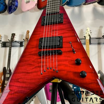 Jackson USA Custom Shop Special Edition Randy Rhoads Electric Guitar w/ Case-Trans Red Burst image 8