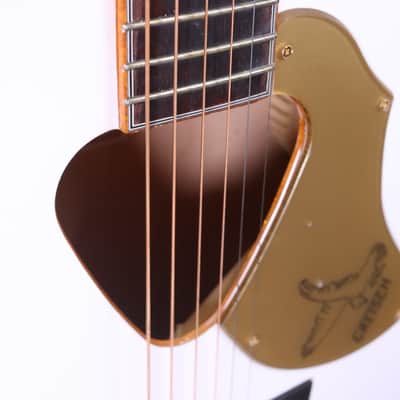 Gretsch G5022CWFE Rancher Falcon Solid Spruce Top Jumbo Cutaway Acoustic-Electric Guitar - White image 3