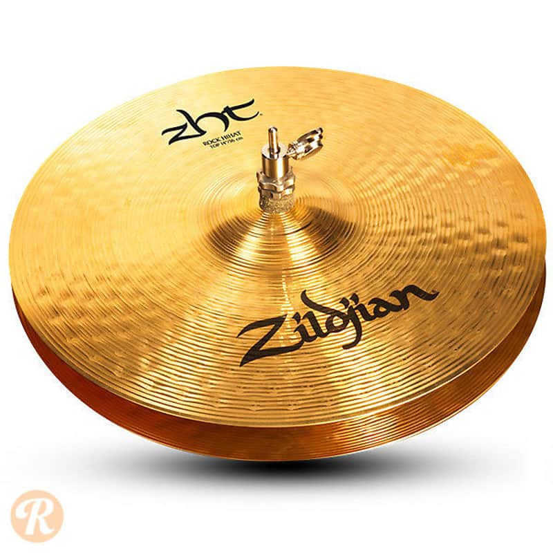 Zildjian 14" ZHT Rock Hi-Hat Cymbal (Bottom) image 1