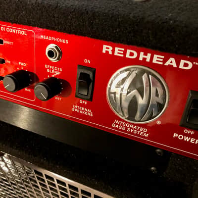 SWR Redhead 20th Anniversary Bass Combo Amplifier image 17