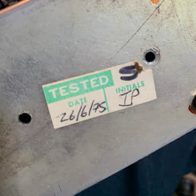 1975 Hiwatt DR103 Custom 100-Watt Guitar Amp Head [Fully Serviced] image 13