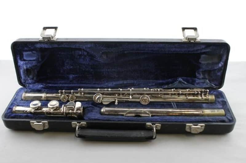 Armstrong Model 104 Flute, USA, Silver Plated image 1