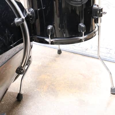 DDrum 7pc Diablo Double Bass Drum Shell Pack Black w/Black Hardware image 5