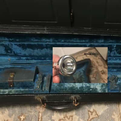" THE TEAGARDEN SPECIAL " EXCELLENT C. G. CONN TROMBONE 1935 4H  RARE ARTIST SPECIAL ORG. CASE WITH BENGE MOUTHPIECE 12C image 23
