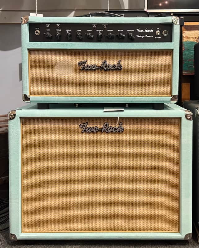 Two Rock Vintage Deluxe 35w Head w/ Matching Cab image 1