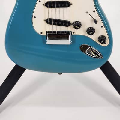 Fender Stratocaster international color series 1981 - Maui Blue image 2
