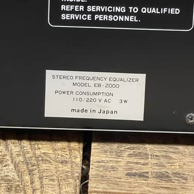 Tamon EB-2000 Stereo Frequency Equalizer image 10