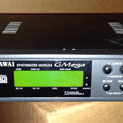 Kawai GMega Synthesizer Module 1994 Black/Grey image 1