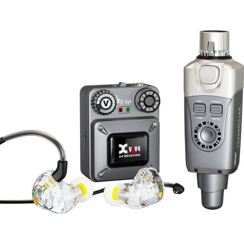 Xvive U4T9 Wireless In-Ear Transmitter with T9 Earphones image 1