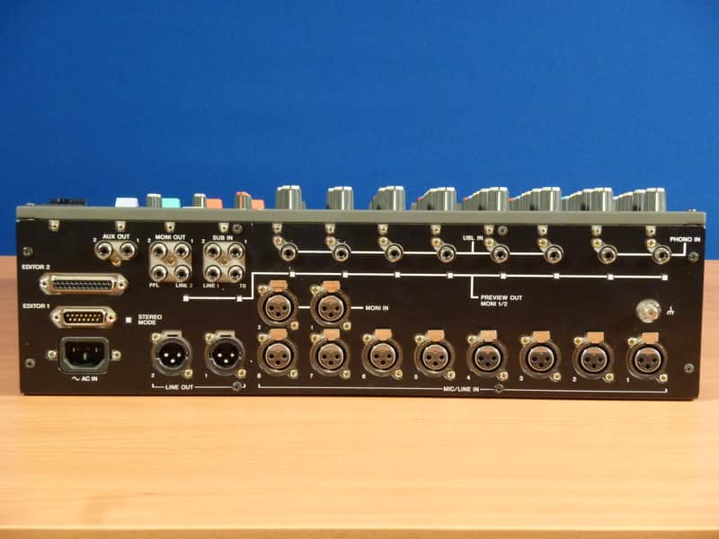 SONY アナログミキサー MXP-290 8チャンネル　ジャンク Sony MXP-290 8 Channel Audio Mixer