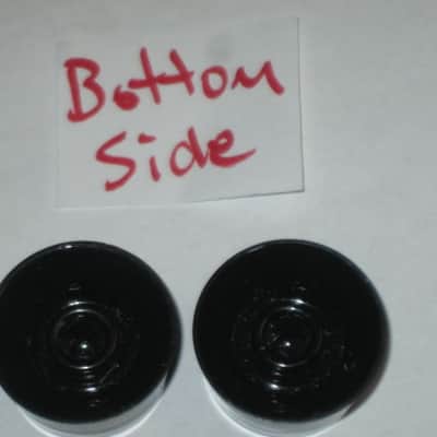 TWO new (open package) very near A+ genuine Gibson BLACK SPEED Knobs PRSK-010 (only 2 knobs from the PRSK-010 set are for sale - the other 2 knobs are NOT included) minor surface imperfections on top sides image 15