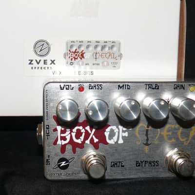 Shop Demo ZVex Vexter Series Box of Metal .Stock in shop @ REAL Z VEX DEALER image 2