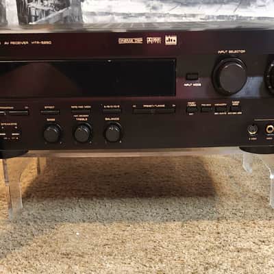 Yamaha Yamaha HTR-5250 5.1-channel vintage home theater audio/video receiver 90s  - Black image 3