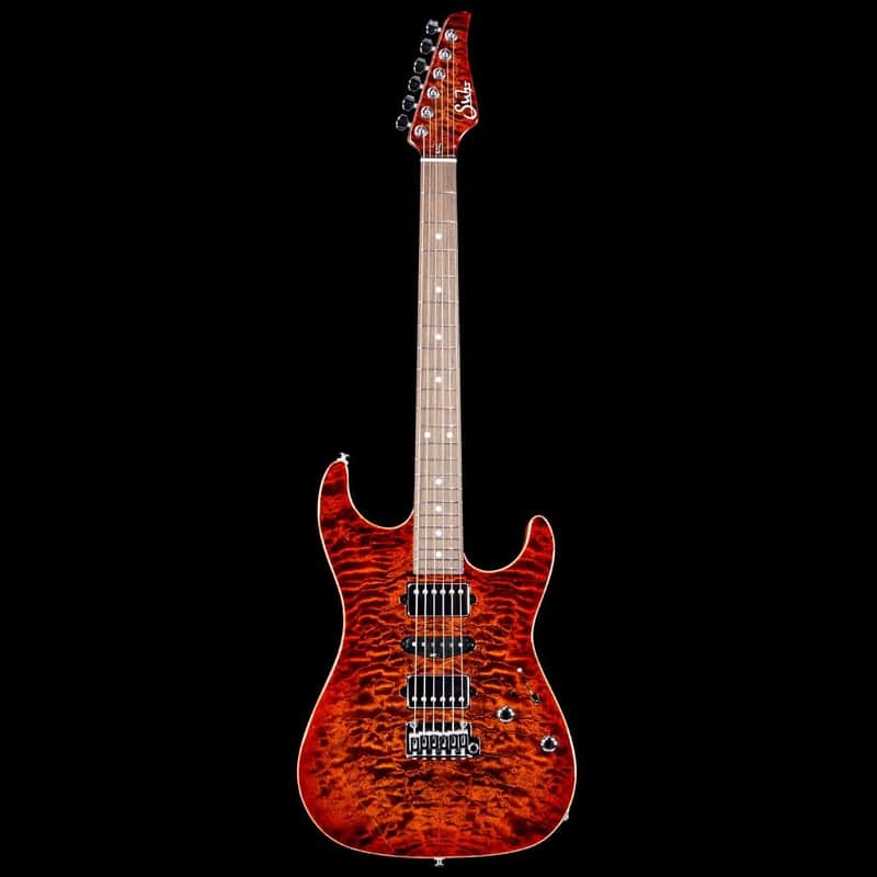 Suhr Custom Standard Super Strat with HSH and Upgraded Quilt Light