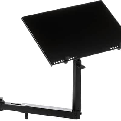 K&M 18820 Omega Pro Keyboard Stand + Second Tier, Third Tier, Table Top, Cable Organizer, Laptop Holder, Universal Holder, Adapter, Extension Rod, Boom Arm + more image 7