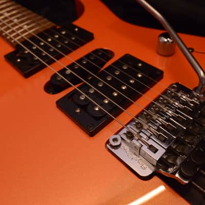 RARE Jackson USA Super Dinky SDK-1 Lambo Orange Pearl Kent Armstrong Floyd Rose Guitar SDK1 DK1 DK-1 image 4