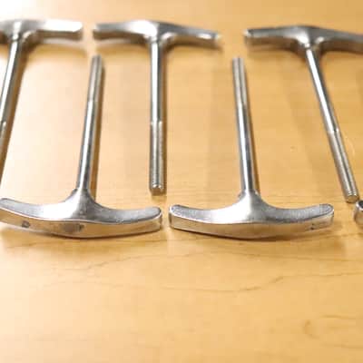 Ludwig USA 4 3/4" Chrome T Rods 13pk Vintage 1960's -70's image 6