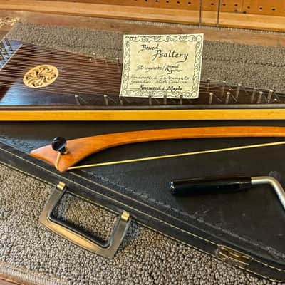 Left-Handed Bob Rigaud Stringworks Bowed Psaltery 1995 image 2