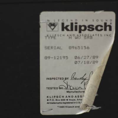 Klipsch Heresy II- Walnut image 6