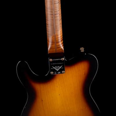 Fender Custom Shop 1955 Telecaster Journeyman Relic 2-Tone Sunburst image 10