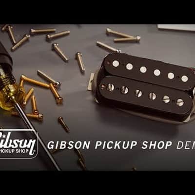 60's Burstbucker Double Black, Nickel Cover, 2-Conductor, Unpotted, Alnico 5, 8K Humbucking Pickup image 5