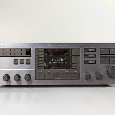 1988 Carver 6250 Magnetic Field Power Amplifier Stereo Receiver - 125 Watts per image 1