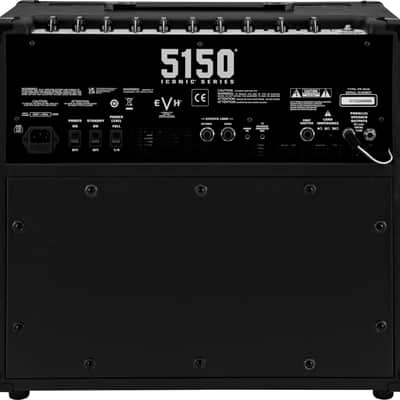EVH 5150 Iconic Series 15W 1X10 Combo, Black, 120V Model #: 2257300010 image 2