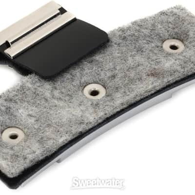 Snareweight M100 Leather Tone Control Dampener - Black (SnwtM100Bkd1) image 2