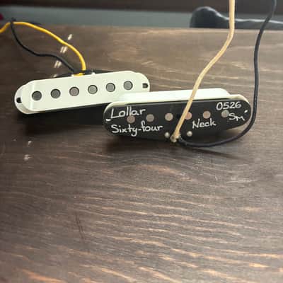 Lollar Sixty-Four Neck + Middle Strat Pickups image 1