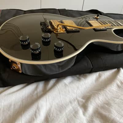 Gibson Custom shop Les Paul axcess custom with Floyd rose 2022 - Black image 1