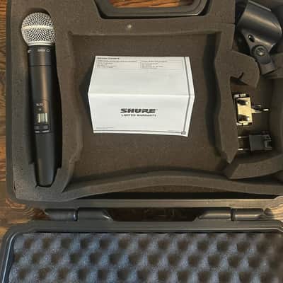 Shure SLX24 / SM58-H5 / Sennheiser EW 300 IEM - 2010s - Black image 2