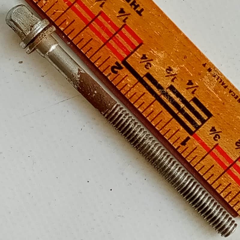 Gretsch 1+ 2 3/4" T-Rod Floor Tom/Snare 12-24 Drum Tension-Lug-Screw Broadkaster image 1