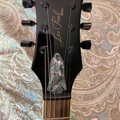 Epiphone Les Paul Standard 1997 - Transparent Black Flame image 14