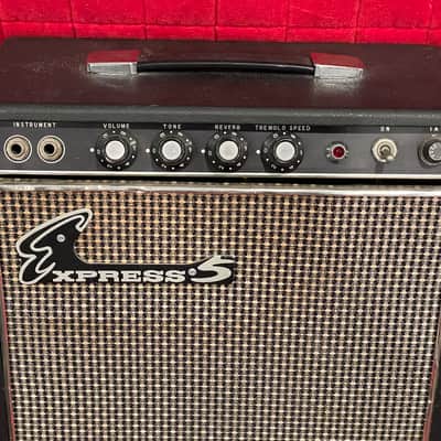 1960’s Teisco Express 5 Tube Amp Amplifier 10” Speaker w Tremolo + Reverb MIJ Japan Rare Dual Voltage 110-220V image 6