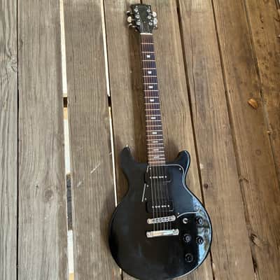 Gibson Les Paul Jr Junior special DC double Cut Cutaway  2000 - Ebony black  vintage electric guitar image 2