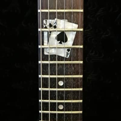 Schecter Black Jack Flying V ebony with Original Coffin Case image 5