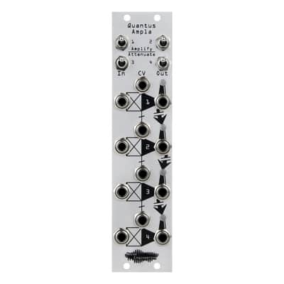 Noise Engineering Quantus Ampla Eurorack Quad VCA Module (Silver) image 1