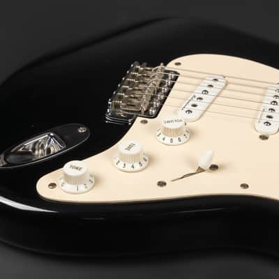2004 Fender Custom Shop Eric Clapton Signature Stratocaster MN - Black | USA "Blackie" Noiseless Pickups Midboost | CoA OHSC image 5