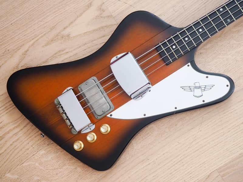 1995 Gibson Thunderbird IV Limited Edition Vintage Reissue Bass Ebony Board w/ohc image 1