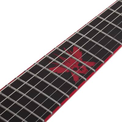 Schecter Sullivan King Banshee-6 FR-S - Obsidian Blood (2484) image 8