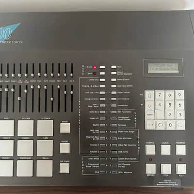 Linn 9000 Integrated Digital Drums / Midi Keyboard Recorder 1984-1986 - Dark Grey image 4