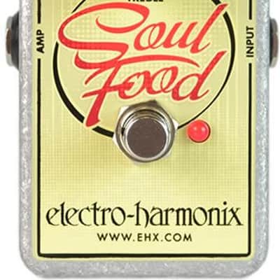 Electro-Harmonix Soul Food Overdrive Guitar Effects Pedal image 1