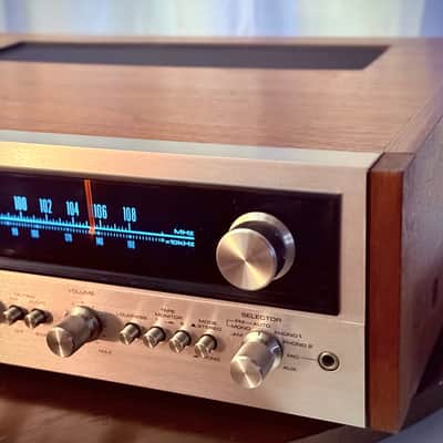 🎶✨ Pioneer SX-727 Vintage Stereo Receiver w/ Original Wood Case — Serviced/Cleaned, LED Dial, FM Aligned,  Excellent Cosmetics image 7