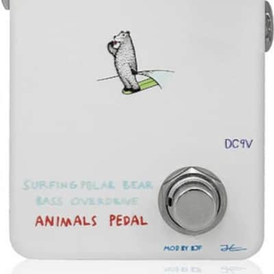 Animals Pedal Surfing Polar Bear Bass Overdrive with BJF Mod | Reverb