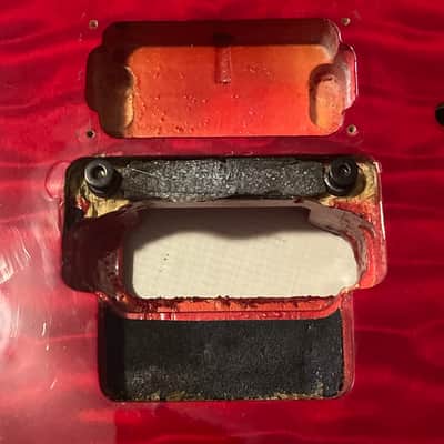2000's Korean Ibanez RG320QS Red Quilt Sapele Top Basswood Guitar Body Edge Pro II Tremolo Ready image 7